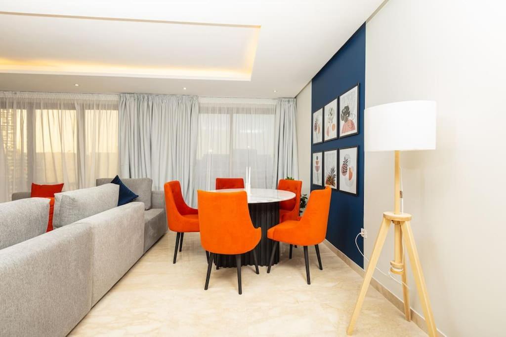 Modern 2Br Retreat In Marina Sale Luxury Living Daire Hajja Dış mekan fotoğraf